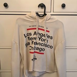 medium cropped hoodie
